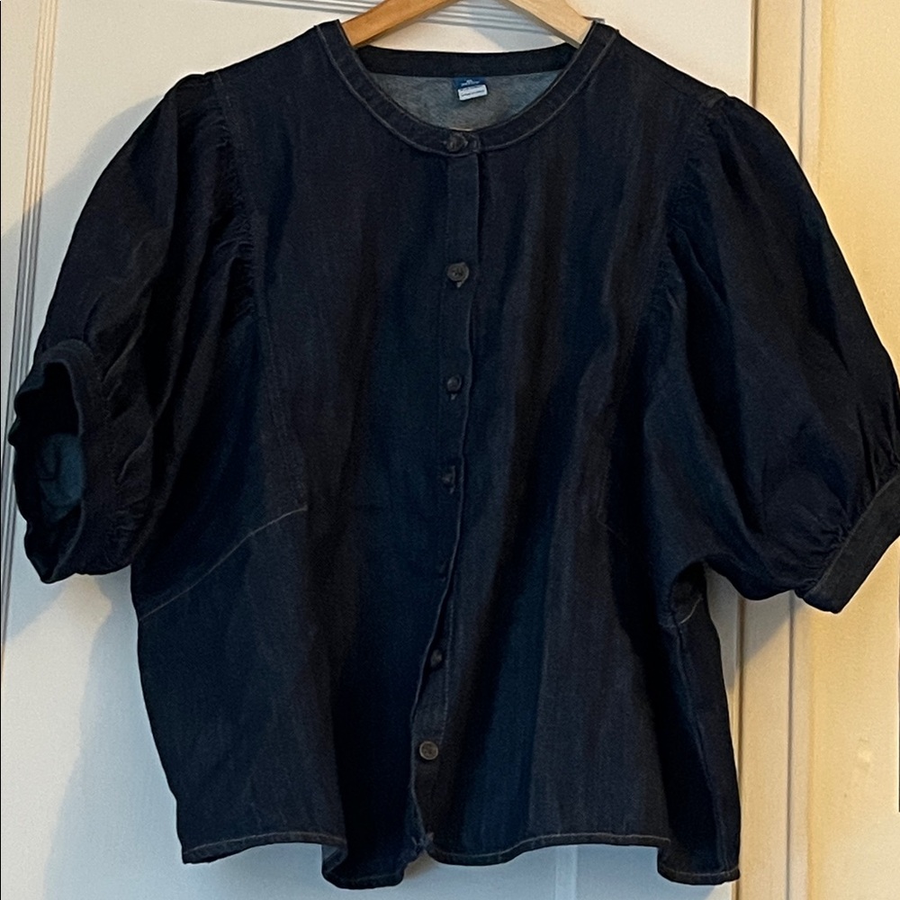 Old Navy Dark Blue Blouse